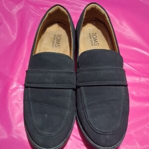 TOMS Women's Black Loafers